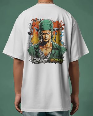 zoro back white