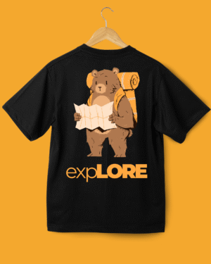 Men’s Explore Bear Oversized T-Shirt