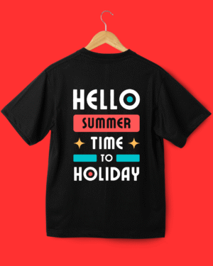 Men’s Hello Summer Time To Holiday Oversized T-Shirt