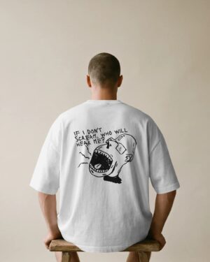 Men’s If I Don’t Scream Oversized T-Shirt